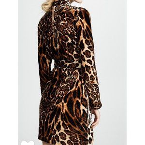 WAYF leopard dress